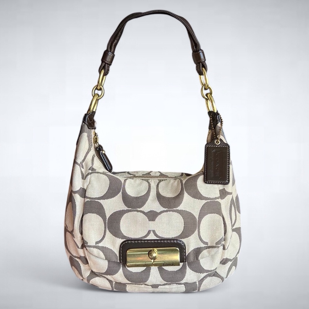 Coach Kristin Hobo Shoulder Bag - Picture 1 of 9